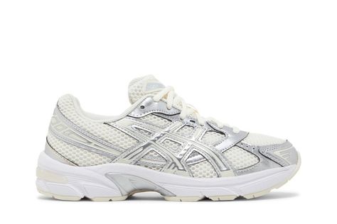 Buy Wmns Gel 1130 'Cream Pure Silver' - 1202A164 107 | GOAT Silver Asics, Asics Gel 1130, Asics Trainers, Vintage Tokyo, Pretty Sneakers, Trendy Shoes Sneakers, Pretty Shoes Sneakers, Flight Club, Shoe Wishlist