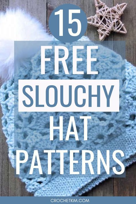 15 gorgeous slouchy hat patterns to choose from. Your sure to find your next project here. Free Pattern Crochet Hats, Light Weight Crochet Hat Pattern Free, Crochet Slouchy Hat Pattern, Free Crochet Slouchy Beanie Pattern, Easy Crochet Slouch Hat Pattern Free, Crochet Hats Free Pattern Ladies Summer, Easy Crochet Slouchy Beanie, Free Crochet Hat Patterns For Women Winter Slouchy Beanie, Crochet Hats Free Pattern Easy Videos