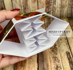 Hexagon Pop Up Card Template, Hexagon Pop Up Card Tutorial, 3d Pop Up Cards Template, Paper Card Ideas, Explosion Card, Box Cards Tutorial, Hexagon Cards, Hexagon Box, Tarjetas Pop Up