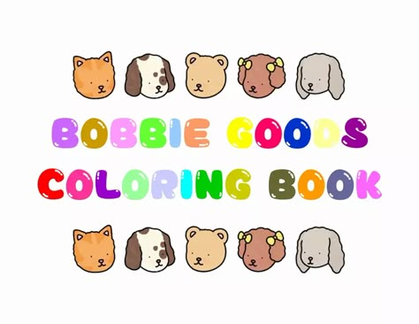 Bobbie Goods Coloring Book, Bobbi Goods, Bobbie Goods Coloring, Bobbie Goods, Lectures Notes, Coloring Book Art, Cute Coloring Pages, Colouring Books, Printing Center