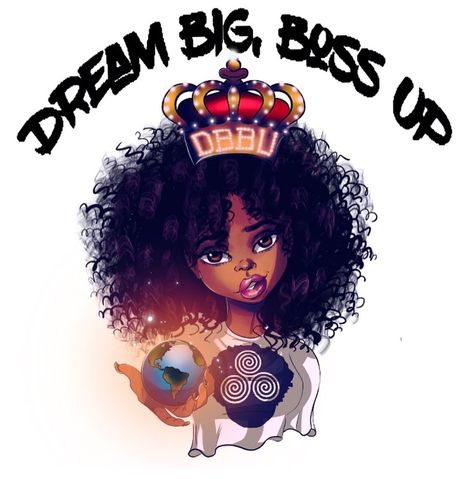 @Lady_nefertiti Dream Big, A Black, A Girl, Crown, Music, Black