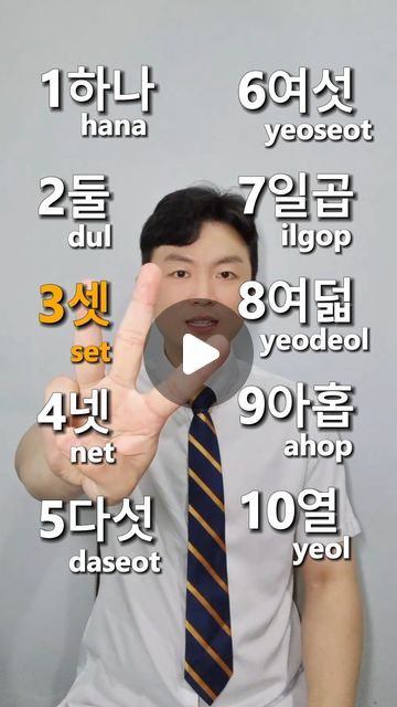 452K views · 66K likes | Korean Mario 🇰🇷 on Instagram: "Native Korean numbers 1~10

#korean #learnkorean #studykorean #koreanlanguage #koreanwords" Korean Numbers, Korean Words, Korean Language, Mario, On Instagram, Instagram