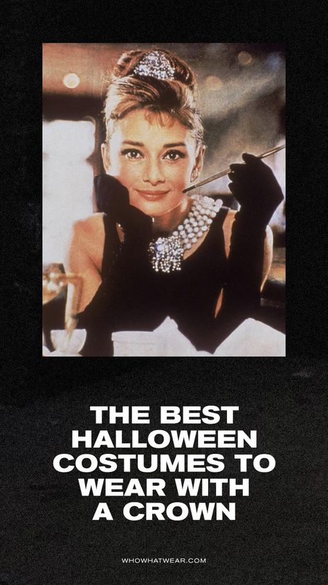 The best Halloween costume ideas you can wear with a crown Homecoming Queen Halloween Costume, Halloween Costumes With Tiara, Tiara Costume Ideas, Halloween Costumes With A Crown, Halloween Costumes With Crowns, Tiara Halloween Costumes, Costumes With Crowns, Royal Halloween Costume, Chanel Halloween Costume