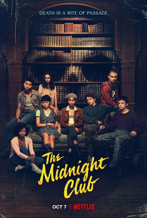 Mike Flanagan on Twitter: "Welcome to the club... coming 10/7 https://t.co/D5hxEfOFdA" / Twitter The Midnight Club, Emily Beecham, Series Posters, Midnight Club, Doctor Sleep, Diego Luna, Star Students, Jeff Bridges, Club Poster