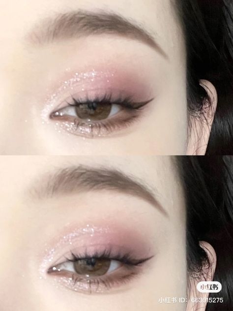 Cute Eye Makeup, Doll Eye Makeup, Korean Eye Makeup, Ethereal Makeup, Eye Makeup Designs, Fancy Makeup, Asian Eye Makeup, Eye Makeup Art, Pink Makeup