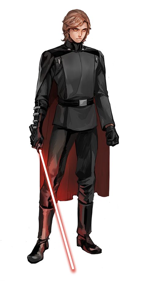 Star Wars Outfit, Star Wars Painting, Anakin Vader, Star Wars Character, Star Wars Sith, Star Wars Anakin, Star Wars Characters Pictures, Vader Star Wars, Star Wars Concept Art