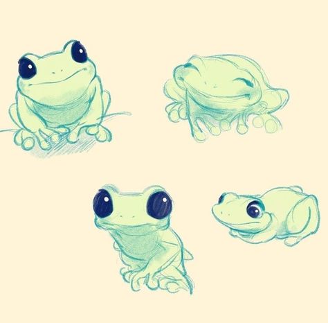 Cute Frog Drawing Sketch, Toad Drawing Reference, Cute Frog Drawing Cartoons, Frog And Mushroom Drawing, How To Draw Frog, What Do Frogs Eat, Little Frog Drawing, Toad Sketch, Froggy Tattoo