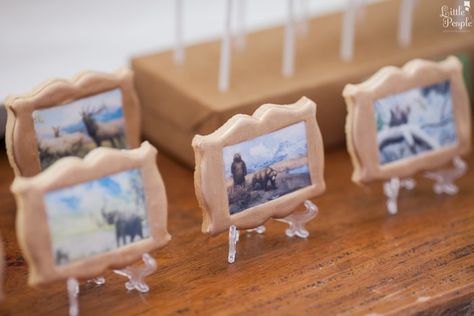 Artwork Cookies from a Museum of Natural History Themed Party via Kara's Party Ideas | KarasPartyIdeas.com | The Place for All Things Party! (11) History Themed Party, Museum Theme, Museum Party, Globe Cake, White Paper Lanterns, Gala Themes, Cake Custom, Prom Themes, Dinosaur Cookies