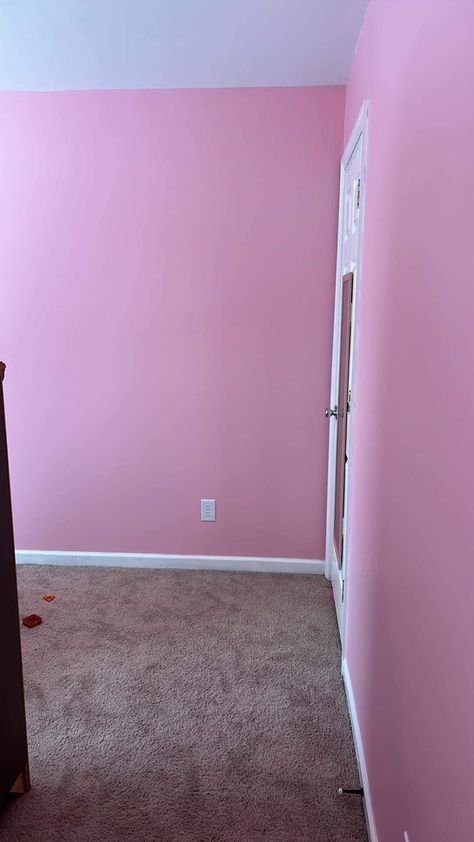 Sherwin Williams: In The Pink Pink Room Paint Ideas, Pink Room Paint, Color To Paint Bedroom, Bedroom Wall Color Ideas Paint Colours, Pink Wall Ideas, Pink Walls Bedroom, Pink Room Wall, Apartamento New York, Pink Pantone