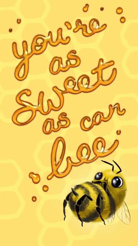 Cute Bee Wallpaper, Flirty Puns, Gut Health Foods, Bee Wallpaper, Bee Puns, Bee Quotes, Aesthetic Health, Friend Things, Tattoo Health