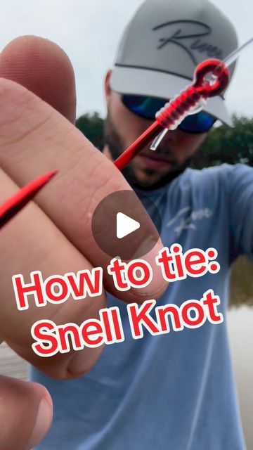 Kody Kennedy on Instagram: "This is the “Snell Knot” it is my favorite knot for tying on a circle hook! Here’s how I tie it! #fishing #fishinglife #fishingknot #fishingtips #catfishing" Tying A Fishing Hook, Fishing Knots How To Tie, Snell Knot, Fishing Line Knots, Hook Knot, Fishing Hook, Fishing Knots, Fishing Life, Fishing Equipment