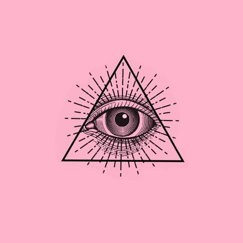 Illumaniti Eye Tattoo, Illumanti Tattoo Third Eye, Eye Triangle Tattoo Design, Triangle With Eye, Triangle Eye Tattoo, Eye Of Providence Tattoo, Society Tattoo, Eye Tattoo Design, Triangle Tattoo Design