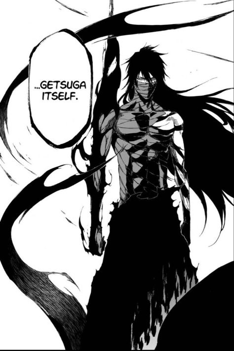 Ichigo Manga Black And White, Mugetsu Ichigo Manga, Bleach Manga Panels Ichigo, Mugetsu Ichigo Wallpaper, Ichigo Kurosaki Manga Panel, Ichigo Panel, Ichigo Kurosaki Mugetsu, Bleach Manga Ichigo, Ichigo Manga Panel