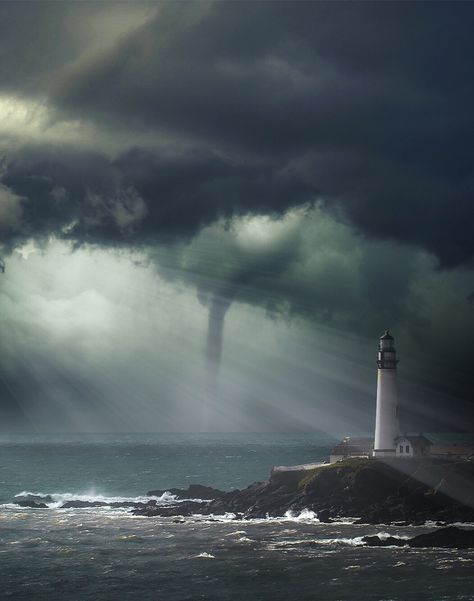 Storm Photography, Storm Pictures, Storm Weather, Lighthouses Photography, Sea Storm, Lighthouse Photos, Lighthouse Painting, Wild Weather, Lighthouse Pictures