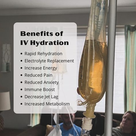 Intravenous (IV) hydration offers several benefits, including: 1. Rapid Rehydration: IV fluids are administered directly into the bloodstream, bypassing the digestive system, allowing for quick absorption and replenishment of fluids and electrolytes. 2. Effective Electrolyte Balance: IV hydration can restore electrolyte balance more efficiently than oral rehydration methods, which is crucial for maintaining proper bodily functions. 3. Improved Symptoms: IV hydration can alleviate sympto... Iv Clinic, Iv Business, Iv Bar, Symptoms Of Dehydration, Vitamin Therapy, Hydration Tips, Electrolyte Balance, Iv Vitamin Therapy, Iv Hydration