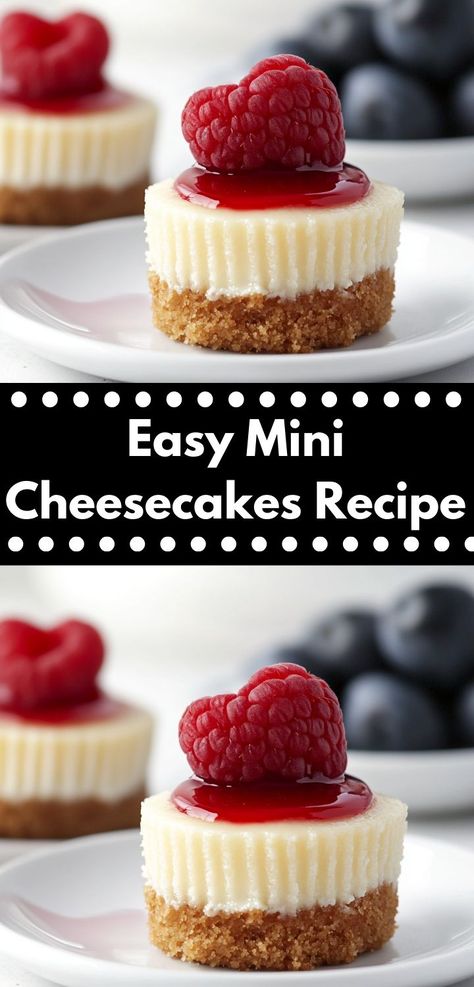 Easy Dessert Recipes Cheesecake, Philadelphia Mini Cheesecake Recipes, Easy Dessert Recipes With Fruit, No Bake Mini Egg Cheesecake, Dessert Recipes Finger Food, Individual Desserts In A Cup No Bake Mini Cheesecakes, Single Serve Cheesecake Cups, Individual Cheese Cakes Recipes, Homemade Mini Cheesecake