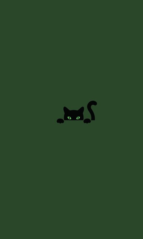 Aesthetic Dark Green Wallpaper, Aesthetic Dark Green, Green Wallpaper Phone, Wallpaper Aesthetic Dark, Swag Wallpaper, Dark Green Wallpaper, Wallpaper Cat, Cute Cat Illustration, Mood Wallpaper