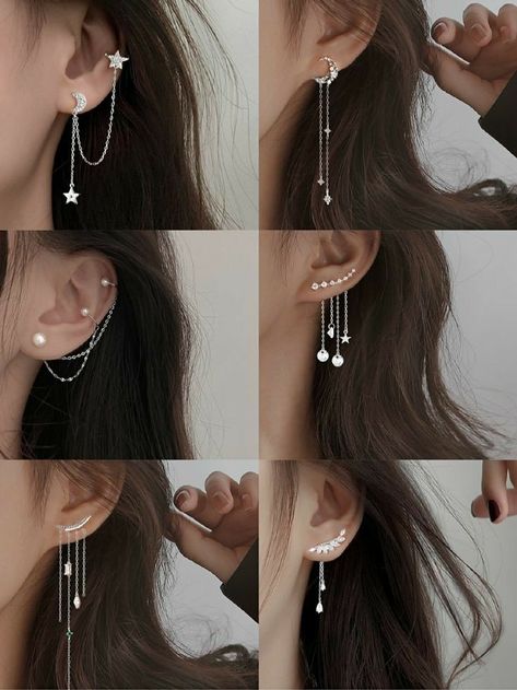 Ethereal Jewelry, Types Of Ear Piercings, Neck Pieces Jewelry, Cool Ear Piercings, Pretty Ear Piercings, Fancy Jewelry Necklace, Pretty Jewelry Necklaces, Gold Rings Fashion, Jewelry Accessories Ideas