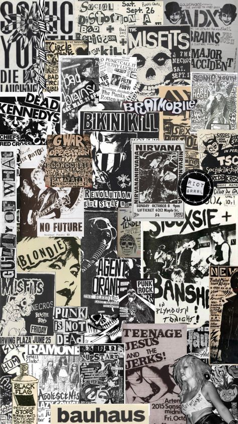 #Punk #bands #music Punk Aesthetic Wallpaper, Punk Background, Pod Hotels, Punk Wallpaper, Rock Aesthetic, Rock Band Posters, Punk Poster, Riot Grrrl, Alternative Art