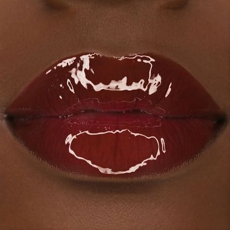 Cherry Lip Gloss, Glossy Lips Makeup, Cherry Lips, Shiny Lips, Lifestyle Quotes, Lip Glosses, Chapped Lips, Dark Skin Makeup, Lip Art