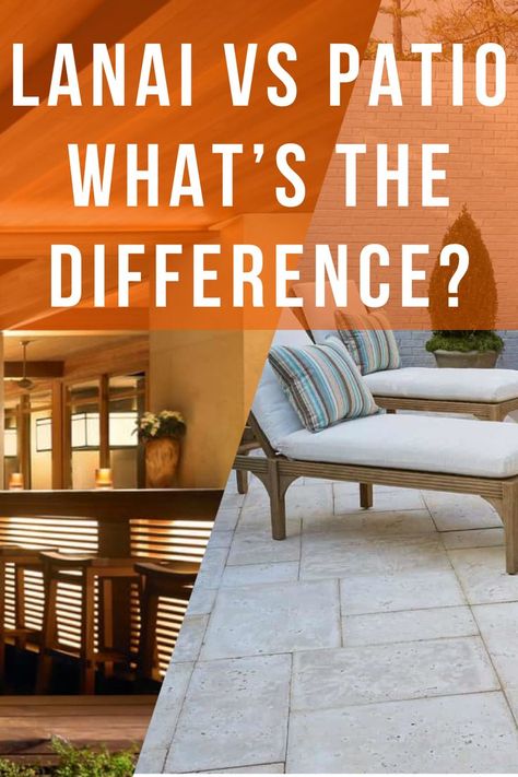 What Is The Deference between a Lanai and Patio? Lanai Flooring Ideas, Lanai Garden Patio, Lanai Furniture Ideas Florida, Small Lanai Ideas, Small Lanai Decorating Ideas Florida, Outdoor Lanai Ideas, Lanai Decorating Ideas Florida, Lanai Decorating, Wood Deck Patio