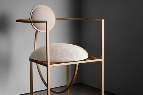 1stDibs: Antique and Modern Furniture, Jewelry, Fashion & Art Unique Chairs Design, Bauhaus Furniture, Latest Sofa Designs, Lines And Shapes, Futuristic Furniture, Metal Furniture Design, Unique Chair, Elegant Chair, Finding Inspiration