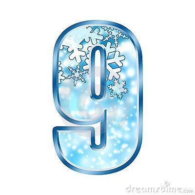 Winter Alphabet, Alphabet Number, Idea Style, Frozen Theme, Number 9, Princess Cake, Elsa Frozen, A Letter, Stock Illustration