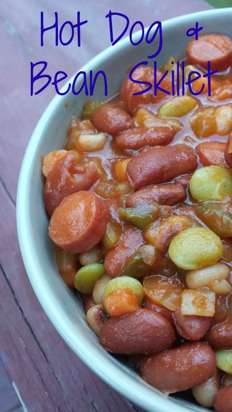 Creative Dinners, Hot Dogs And Beans, Easy 30 Minute Meals, 30 Minute Meals Easy, Skillet Recipes, Hot Dog Recipes, Weiners, Tool Belt, Dog Recipes