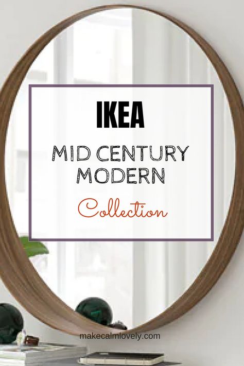 Ikea Mid Century, Ikea Mid Century Modern, Interior Ikea, Hacks Ikea, Mid Century Modern Bedroom, Decor Ikea, Mid Century Living, Mid Century Living Room, Mid Century Modern Living