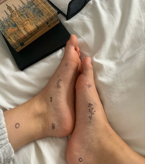 Line tattoos. Simple tattoos. Heart tattoo. Smile tattoo. Fish tattoo. Sunrise tattoo. Fake tattoo Tiny Feet Tattoos For Women, Feet Tattoos For Women Minimalist, Patchwork Feet Tattoos, Arch Of Foot Tattoo, Patchwork Foot Tattoo, Dainty Feet Tattoos, Fine Line Feet Tattoos, Smiling Heart Tattoo, Small Feet Tattoos For Women Simple