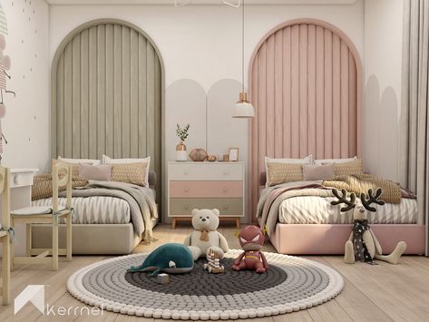 Children Bedroom on Behance Bedroom Ideas For Kids, Kids Bedroom Furniture Design, Children's Bedroom Ideas, Kids Room Interior Design, Modern Kids Room, Kids Bedroom Inspiration, Children Bedroom, Kids Bedroom Designs, Kids Room Inspiration