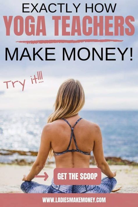 Yoga is such a big deal now, as a yoga teacher, you can not make a living by relying on limited income streams. Here are a few awesome ways to make money as a yoga teacher this year #yoga #wellness #teachyoga #yogainstuctor Online Side Jobs, Money For Christmas, Affordable Christmas Gifts, Internet Money, Online Side Hustles, Yoga Business, Ways To Make Extra Money, Yoga Wellness, Working At Home