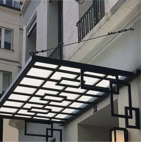 Car Porch Design, Porte In Ferro, Rooftop Patio Design, Black Barndominium, Terrasse Design, Grill Gate Design, Steel Door Design, Metal Doors Design, Balcony Grill