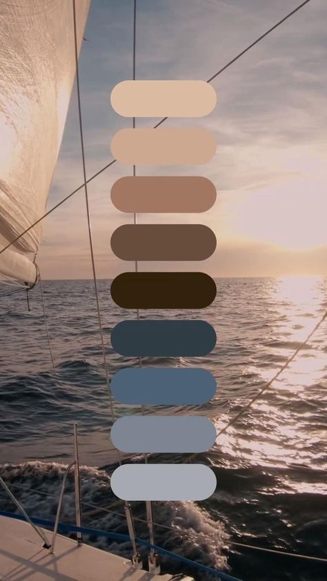 Sunset Sailing, Bedroom Color Combination, Pantone Colour Palettes, Color Schemes Colour Palettes, Brand Color Palette, Bedroom Colors, Colour Schemes, Color Pallets, Pantone Color