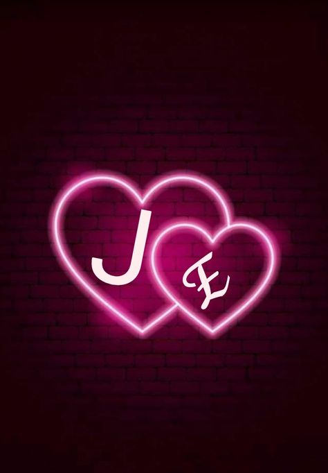 E+j Wallpaper, J+e Wallpaper, Love Astethic Wallpaper, E And J, J Letter Images, Collage Photo Frame Design, Lyna Youtube, Funny Lockscreen, Letter Images