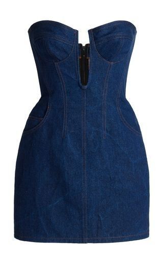 Country Fall Outfits, David Koma, Denim Mini Dress, Mode Inspo, Festival Outfits, Denim Fashion, Classy Outfits, Fashion Collection, Denim Dress