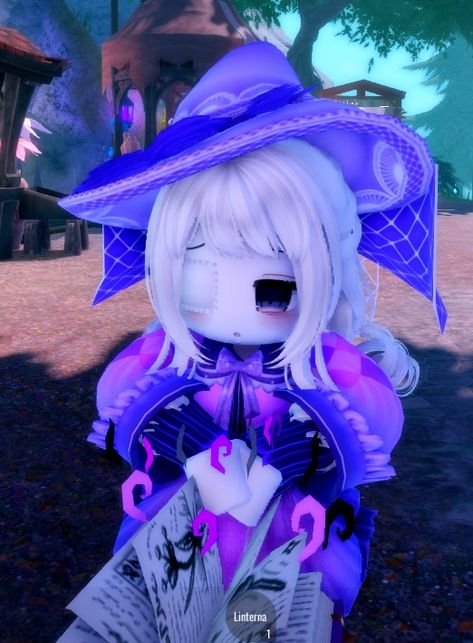 Purple Roblox Avatar, Purple Avatar, Kawaii Roblox Avatar, Kawaii Ideas, Witch Purple, Magical Stuff, Lavender Outfit, Avatar Roblox, Roblox Outfit