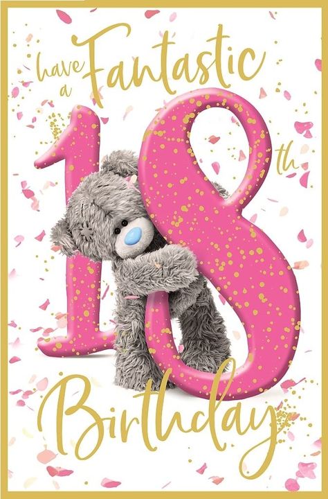 18 Me To You 18th Birthday Card : Amazon.co.uk: Stationery & Office Supplies Happy Birthday Wishes For 18th Birthday, Happy Birthday 18th Girl, Happy 18th Birthday Girl, 18th Birthday Images, Birthday 18th Girl, 18th Birthday Quotes, Happy 18th Birthday Wishes, Happy 18th Birthday Card, Happy 18th Birthday Quotes