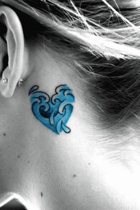 Aquarius tattoos  25 Best Zodiac & Constellation Tattoos For An Aquarius Zodiac Sign Aquarius Constellation Tattoo, Tattoo Behind Ear, Aquarius Tattoo, Kunst Tattoos, Water Tattoo, Ocean Tattoos, Zodiac Sign Tattoos, Blue Tattoo, Zodiac Tattoos