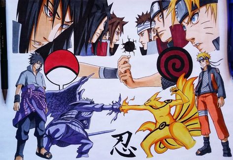 THE END OF A LEGEND by hiraysin Naruto Sharingan, Naruto Sketch Drawing, Naruto Tattoo, Itachi Uchiha Art, Naruto And Sasuke Wallpaper, Naruto Vs Sasuke, Naruto Sketch, Naruto Vs, Anime Drawing Books