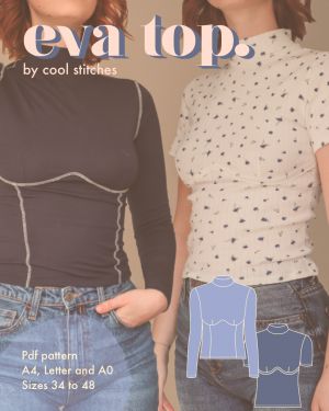 FREE Sewing PDF Patterns • Cool Stitches Cool Stitches, Top Pattern Sewing, Cool Clothes, Free Pdf Pattern, Diy Clothes Design, Diy Sewing Clothes, Sewing Lessons, Clothes Sewing Patterns, Clothes Crafts