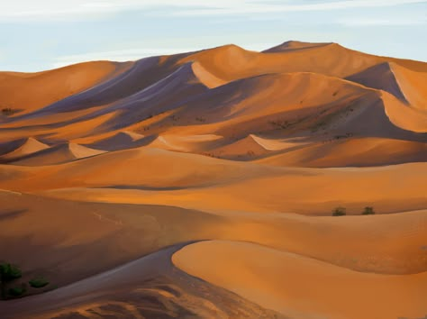 Paint Challenge, Desert Drawing, Desert Landscape Art, Desert Sahara, Shadow Color, Study Art, Study Group, Egypt Art, Desert Painting