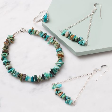 Turquoise stone jewelry