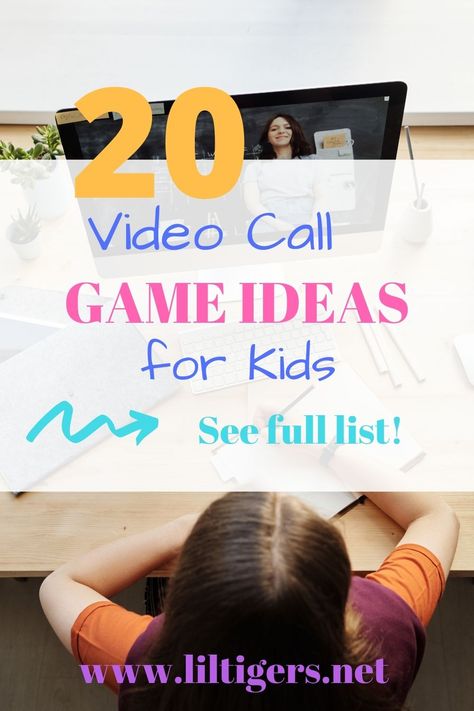 Video calls can get boring. Try these 20 cool video call ideas to stay connected and switch things up. They are suitable for the whole family. Take a look here for the full list! #videocall #zoomgames #family Fun Games To Play, Games To Play With Kids, Healthy Activities, Conscious Parenting, Mindfulness For Kids, Kids Groups, Creative Activities For Kids, Preschool Games, Game Ideas