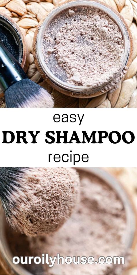 Dry Shampoo Recipe, Dry Shampoo Dark Hair, Diy Hair Care Recipes, Homemade Dry Shampoo, Natural Dry Shampoo, Shampoo Packaging, Healthy Hair Routine, Diy Dry Shampoo, Shampoo Recipe