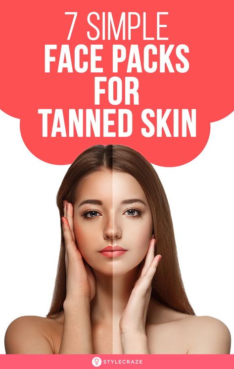 Try out some easy and homemade face packs to remove tan. These use natural ingredients and are very effective in removing the tan from your face. What’s more, these will not cause any side effects and will enhance your skin’s health with their added nutrients and antioxidants. #Beauty #BeautyTips #Skincare #TannedSkin #FacePacks #SkincareTips Remove Tan From Face, Home Remedies For Face, Get Rid Of Tan, Homemade Face Pack, How To Tan, Clear Skin Face, How To Get Tan, Tan Removal, Tan Face