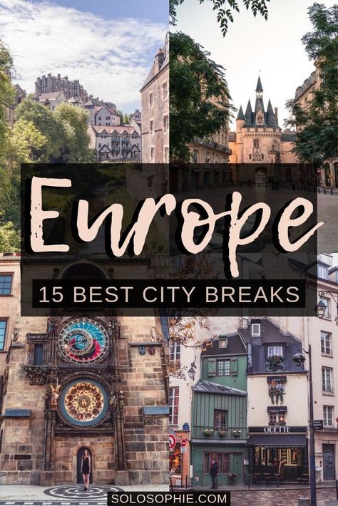 Looking for a European weekend escape? Here's your ultimate guide to the best city breaks in Europe that you need to take ASAP! Best City Breaks Europe, Europe City Breaks, Europe Weekend Trips, City Trips Europe, Winter City Break, City Breaks Europe, Couples City, Vacation Europe, Dream Holidays