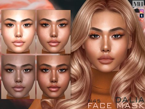 The Sims Resource Skin Overlay, Sims 4 C Face, Sims 4 Women Face Cc, Sims 4 Cc Face Highlight, Sims Face Shape Cc, Sims 4 Cc Glowy Skin, Sims 4 Cc Women Face, Sims 4 Face Mask Overlay, Sims Face Mask