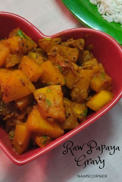 Raw Papaya Recipes, Papaya Recipes, Mushroom Curry, Tomato Curry, Eggs In Peppers, Smoothie Recipes Healthy Breakfast, Cooking Challenge, Fenugreek Seeds, Veg Recipes