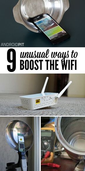 If you have wifi, and most of us do, then you have had times when your signal could be better. Forget the classic ways to try and boost your signal. Check out these unusual ways of getting more bars without having to strain to hard.